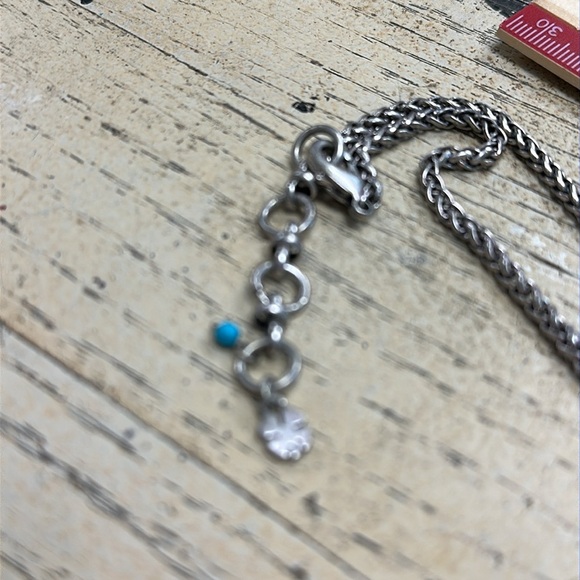 Lucky Brand Turquoise Sunflower Pendant Necklace - Picture 8 of 8